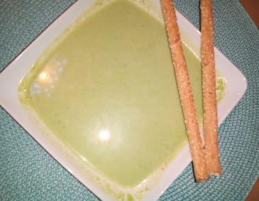 Erbsenzitrussuppe Erbsenzitrussuppe