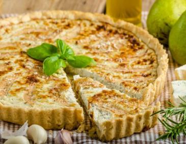 Birnen Gorgonzola Quiche Birnen Gorgonzola Quiche