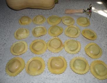 Kürbis Ravioli Kürbis Ravioli