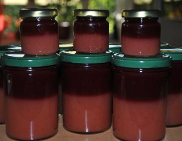 Brombeer-Pfirsich-Marmelade Brombeer-Pfirsich-Marmelade
