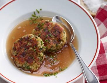 Kaspressknödelsuppe