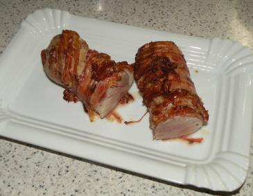 Schweinslungenbraten im Speckmantel Schweinslungenbraten im Speckmantel