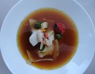 Tomatisierte Fischsuppe Tomatisierte Fischsuppe
