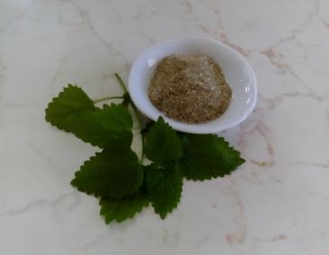 Pfefferminzzucker zum Süßen von Tee Pfefferminzzucker zum Süßen von Tee