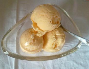 Glace á la vanille Glace á la vanille