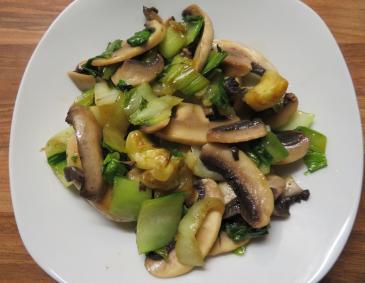 Champignon-Mangold-Pfanne Champignon-Mangold-Pfanne