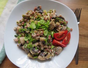 Champignon-Speck-Pfanne Champignon-Speck-Pfanne