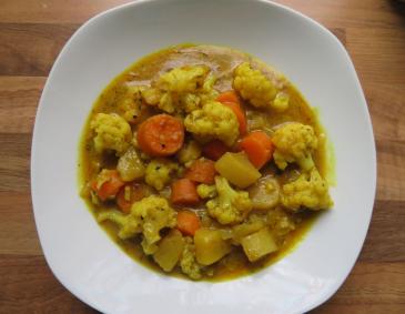 Karfiol-Karotten-Curry Karfiol-Karotten-Curry