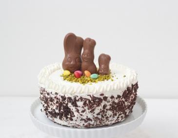 Osterhasen-Schokotorte Osterhasen-Schokotorte