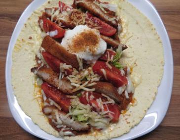 Crispy Chicken Wrap Mexicana Crispy Chicken Wrap Mexicana