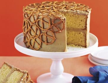Brezel-Karamelltorte Brezel-Karamelltorte