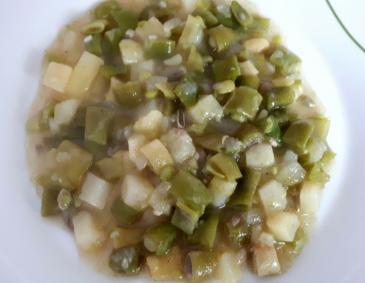 Fisolengemüse mit Kartoffeln Fisolengemüse mit Kartoffeln