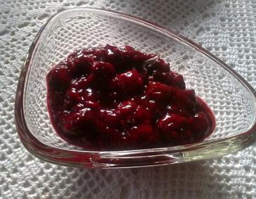 Rote Beerengrütze Rote Beerengrütze