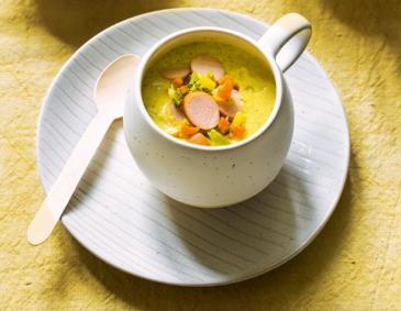 Schnelle Gemüse-Kartoffel-Suppe Schnelle Gemüse-Kartoffel-Suppe