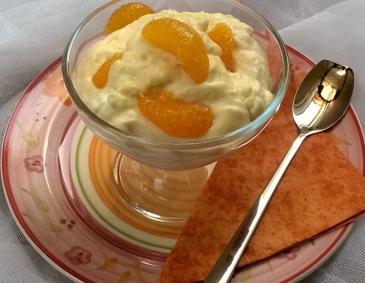 Vanillecreme mit Frucht Vanillecreme mit Frucht