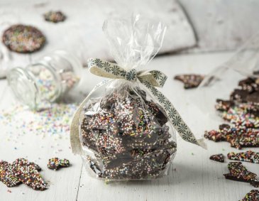 Weihnachtliche Wichtelstaubschokolade Weihnachtliche Wichtelstaubschokolade