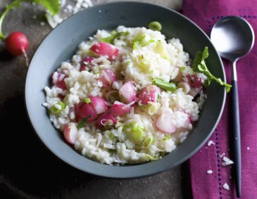 Radieschen-Risotto Radieschen-Risotto