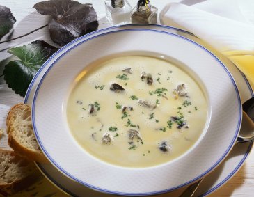 Badische Schneckencremesuppe