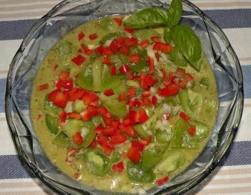 Grüner Paradeissalat Grüner Paradeissalat