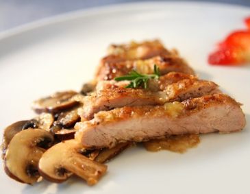 Champignonschnitzel