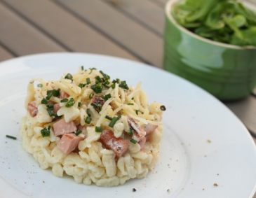 Schinkenrahmspätzle Schinkenrahmspätzle