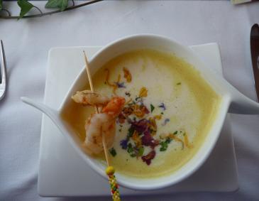 Curry-Kokosschaum Suppe Curry-Kokosschaum Suppe