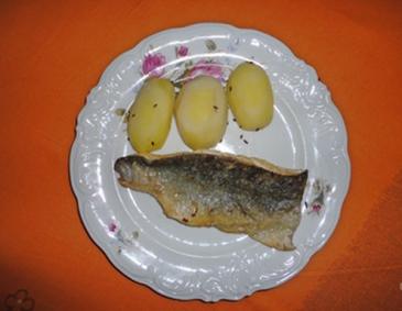 Forelle mit Kartoffeln Forelle mit Kartoffeln