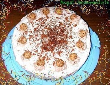 Nougat-Heidenmehltorte Nougat-Heidenmehltorte