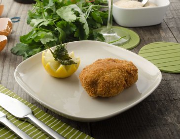 Paniertes Butterschnitzel Paniertes Butterschnitzel