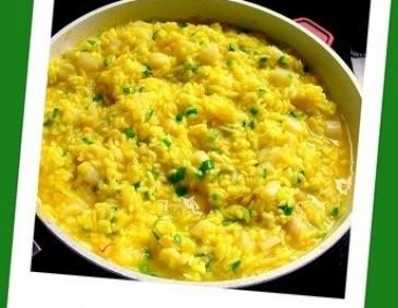 Spargelrisotto mit Safran Spargelrisotto mit Safran