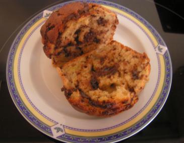 Schoko-Bananen-Muffins Schoko-Bananen-Muffins