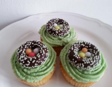 Osternest-Cupcakes Osternest-Cupcakes