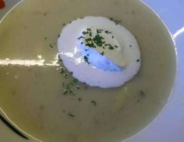Spargelcremesuppe Spargelcremesuppe