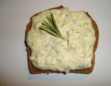 Eiaufstrich mit Bärlauch Eiaufstrich mit Bärlauch