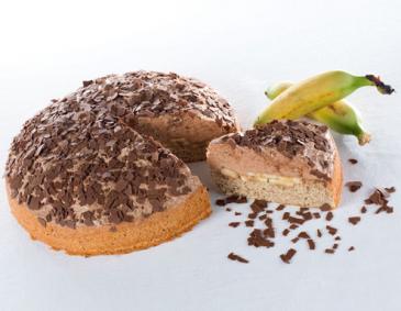 Schoko Bananen Kuppel Schoko Bananen Kuppel