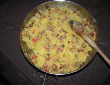 Erdäpfelpfanne Erdäpfelpfanne