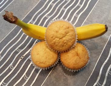 Bananenmuffins Bananenmuffins