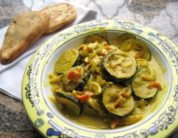 Zucchini-Curry Zucchini-Curry