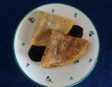 Palatschinken mit Powidlcreme Palatschinken mit Powidlcreme