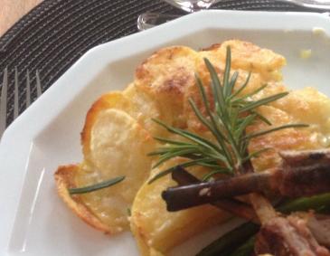 Erdäpfelgratin Erdäpfelgratin