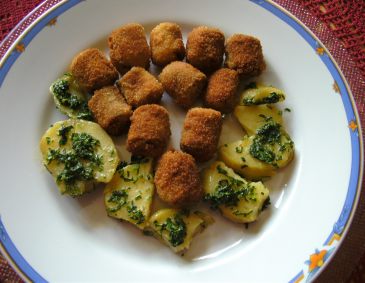 Gebackene Bratwürstel Gebackene Bratwürstel