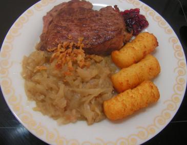 Zwiebelrostbraten Zwiebelrostbraten