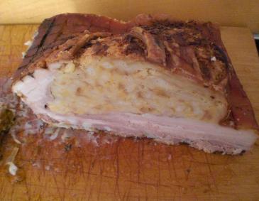Gefülltes Bauchfleisch Gefülltes Bauchfleisch