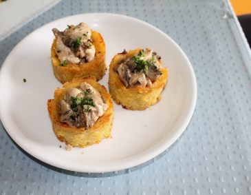 Gefüllte Kartoffelnester Gefüllte Kartoffelnester
