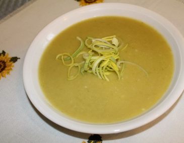 Lauchcremesuppe Lauchcremesuppe