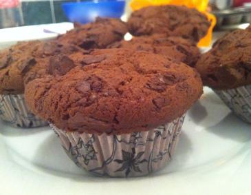 Schokolademuffins Schokolademuffins