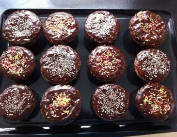 Schokolademuffins Schokolademuffins