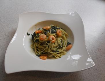 Spinat-Spaghetti Spinat-Spaghetti
