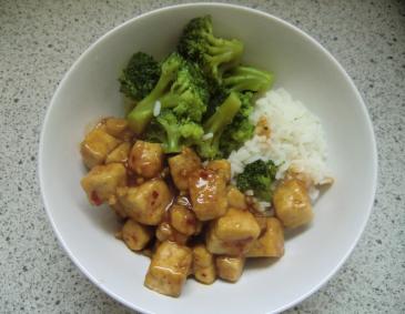 Tofu Süß-Scharf Tofu Süß-Scharf
