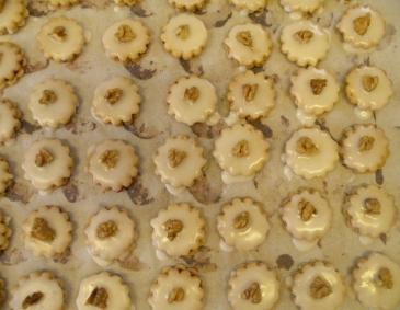 Vegane Walnusskekserl vom Christkind Vegane Walnusskekserl vom Christkind